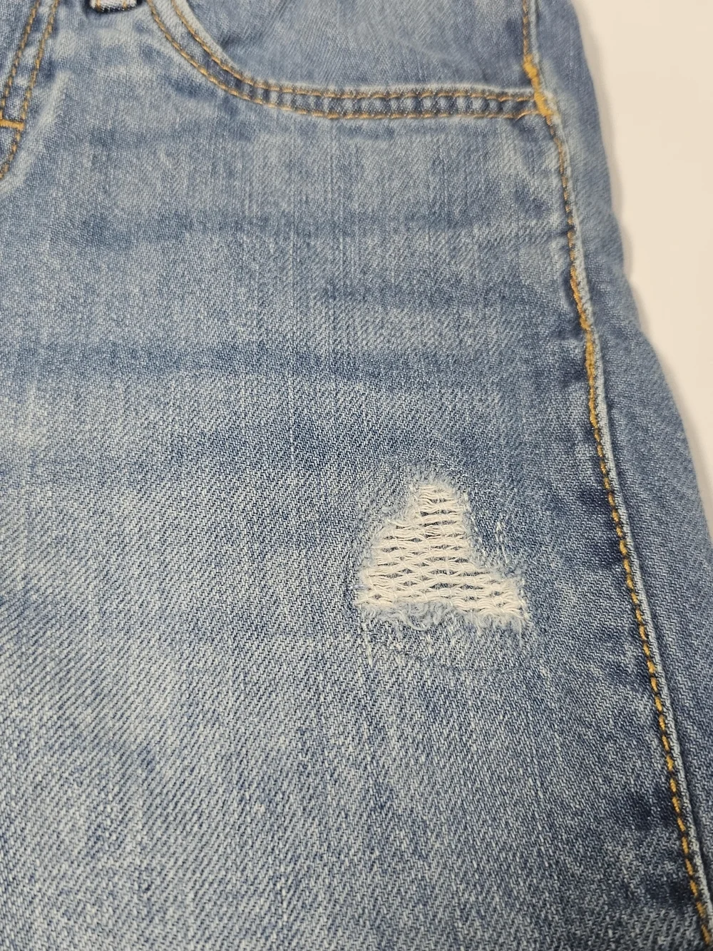 OshKosh B'gosh Girls Jean Overalls Shorts Size 5 Classic Vestbak Heritage Style